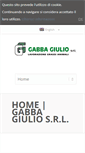 Mobile Screenshot of gabbagiulio.com